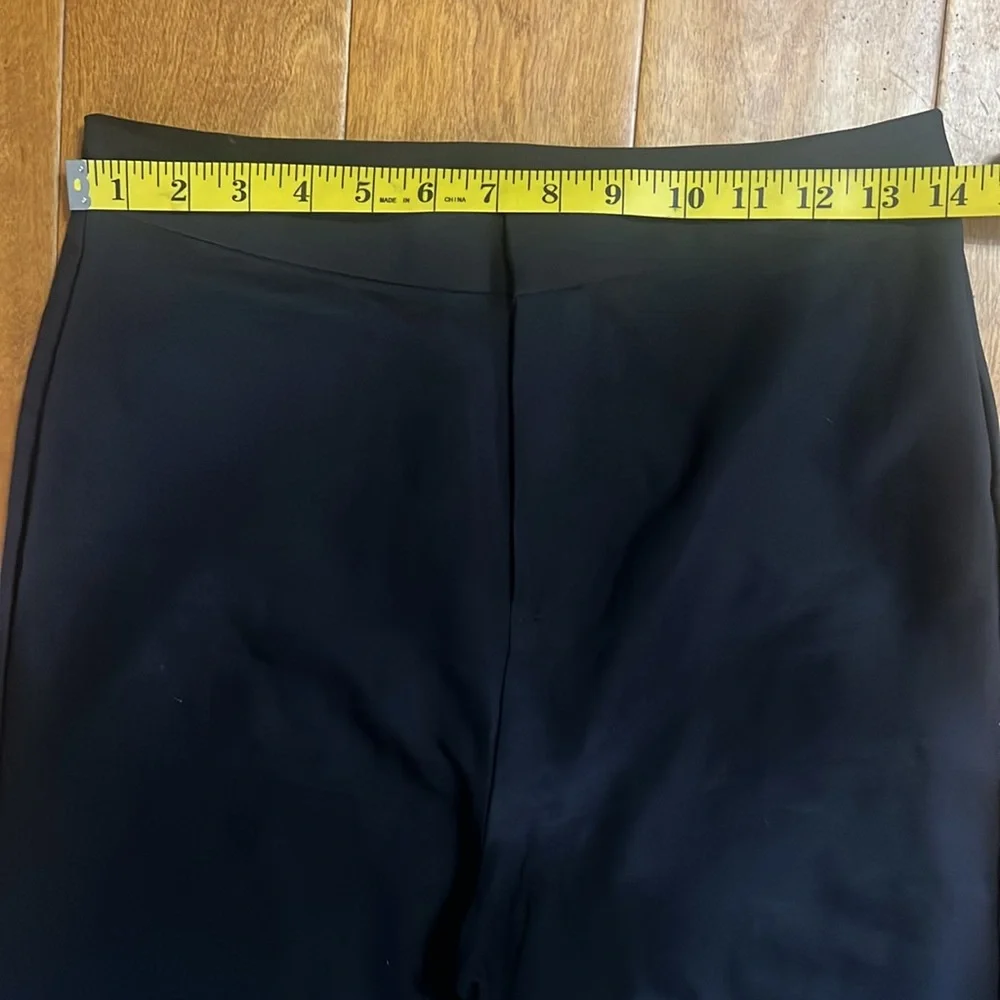 Love Tree Black Flare Boot Cut Mid-Rise Pants Size M Work Office Classic - Picture 8 of 10